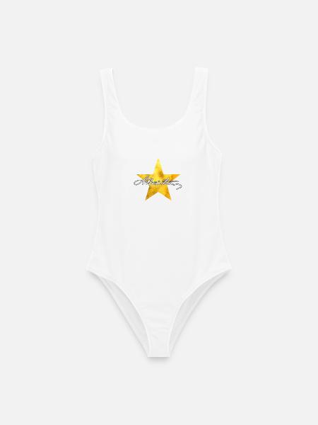 Hamilton Gold Star - Frauen Badeanzug - Weiß