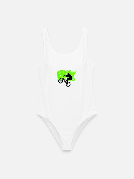 BMX - Frauen Badeanzug - Weiß