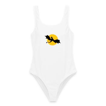 Dragon pour le soleil - changez les couleurs - Maillot de bain femme - blanc - Devant - AI Model Female 172 dark (172cm)