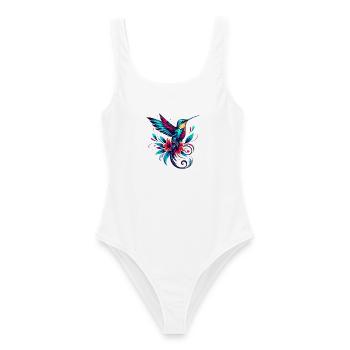 Colibri - Maillot de bain femme - blanc - Devant - AI Model Female 172 dark (172cm)