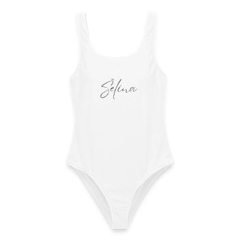 Selina Princess Crown, Esthétique Chemise - Maillot de bain femme - blanc - Devant - AI Model Female 172 dark (172cm)