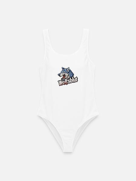 Wolfsblut Werwolf Logo - Frauen Badeanzug - Weiß