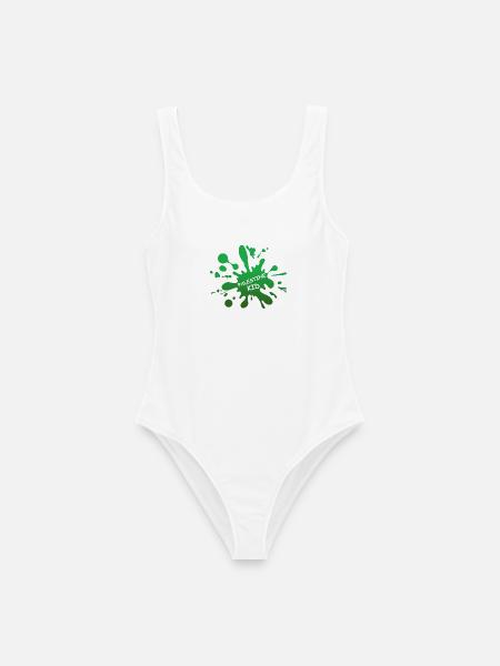 Palestine Kid Splash - Frauen Badeanzug - Weiß