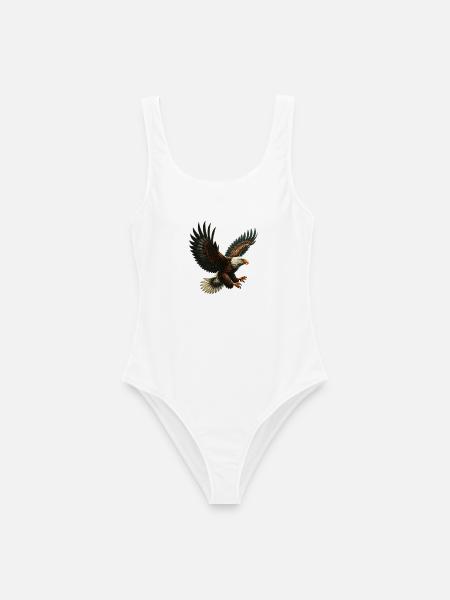 Adler - Frauen Badeanzug - Weiß