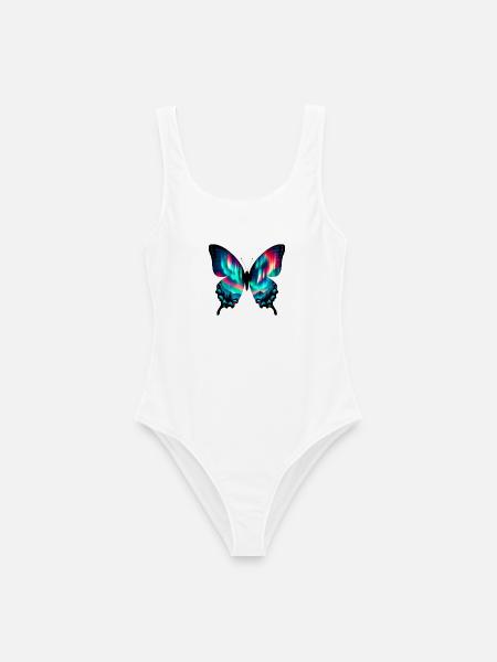 Butterfly - Women's Swimsuit - white