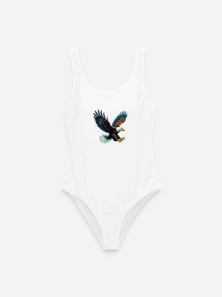 Adler - Frauen Badeanzug - Weiß