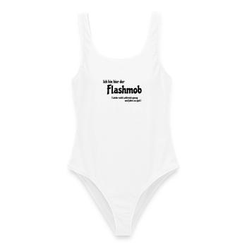 Flash mob - Maillot de bain femme - blanc - Devant - AI Model Female 172 dark (172cm)