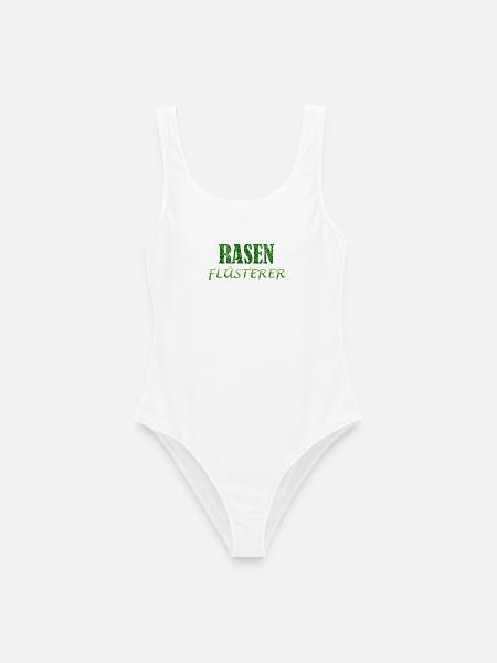 Rasenflüsterer Rasenpfleger Platzwart Greenkeeper - Frauen Badeanzug - Weiß