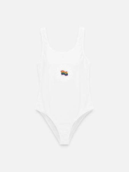 Antifa - Antifascist Merch - Frauen Badeanzug - Weiß