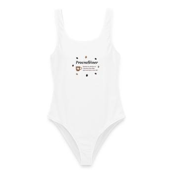 Procraféiner - Maillot de bain femme - blanc - Devant - AI Model Female 172 dark (172cm)
