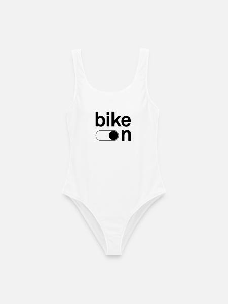 Bike-on - Frauen Badeanzug - Weiß
