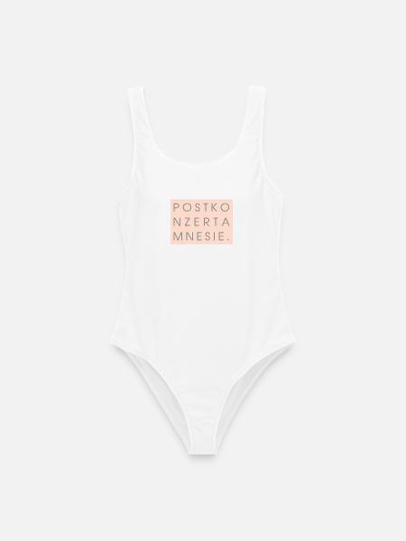 Postkonzertamnesie  - Frauen Badeanzug - Weiß