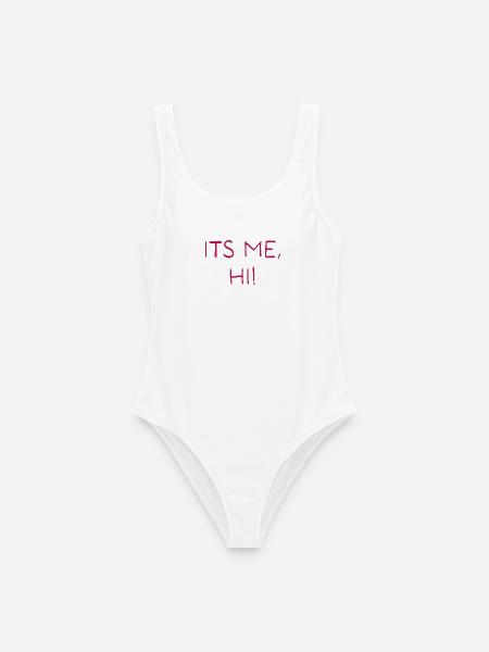 Its me, hi! - Frauen Badeanzug - Weiß
