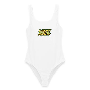 Light is right - Women's Swimsuit - white - Front - AI Model Female 172 dark (172cm)