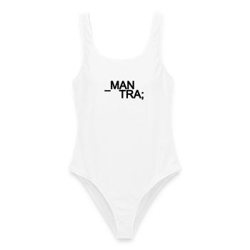 MANTRA Printstream CS2 - Frauen Badeanzug - Weiß - Vorne - AI Model Female 172 dark (172cm)