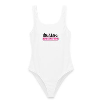 Girl Trip 2026 Gir des filles Strip des filles Strip des filles - Maillot de bain femme - blanc - Devant - AI Model Female 172 dark (172cm)