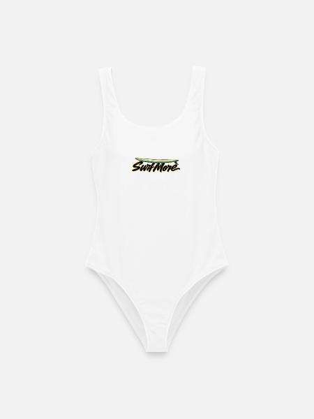 Surf More – Noserider Classic - Frauen Badeanzug - Weiß