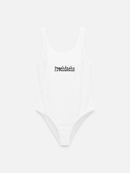 Frechdachs Kind Kleinkind frech Geschenkidee - Frauen Badeanzug - Weiß