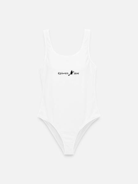 Kräuterhexe Hexe Natur Magie Hexenshirt - Frauen Badeanzug - Weiß