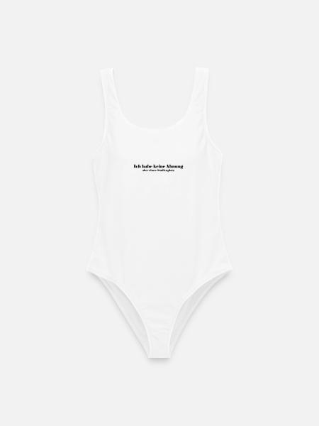 Study place - Women's Swimsuit - white