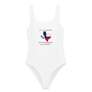 Wenn Sie Ihren Bundesstaat lieben – Texas - Frauen Badeanzug - Weiß - Vorne - AI Model Female 172 dark (172cm)