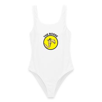 The Bosse I - Maillot de bain femme - blanc - Devant - AI Model Female 172 dark (172cm)