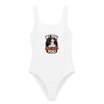 Kavallerier King Charles Spaniel - Frauen Badeanzug - Weiß - Vorne - AI Model Female 172 dark (172cm)