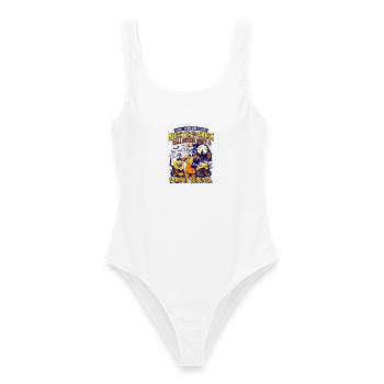 Derry Registered Nurse Halloween Shift Samhain - Frauen Badeanzug - Weiß - Vorne - AI Model Female 172 dark (172cm)