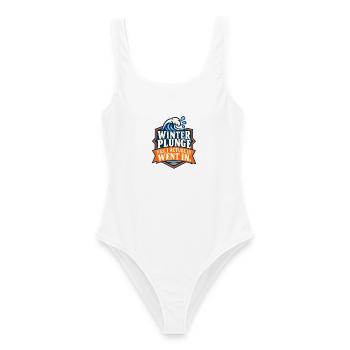 Winter Sprung Kaltwasser-challenge Schwimmfinisher - Frauen Badeanzug - Weiß - Vorne - AI Model Female 172 dark (172cm)