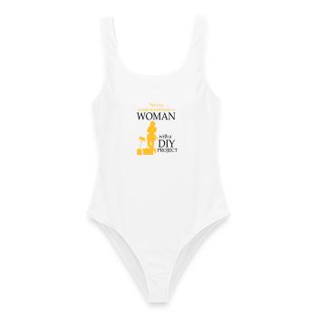 2541614 128189769 DIY - Maillot de bain femme - blanc - Devant - AI Model Female 172 dark (172cm)