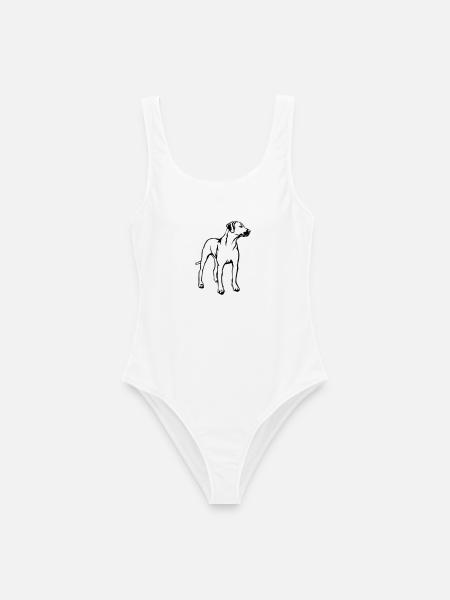 Rhodesian Ridgeback - Frauen Badeanzug - Weiß