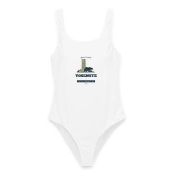 Yosemite Nationalpark Sequoia Grove - Frauen Badeanzug - Weiß - Vorne - AI Model Female 172 dark (172cm)