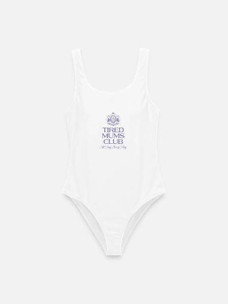 Lustiges Mama Oma Muttertag Geschenk Design Humor - Frauen Badeanzug - Weiß