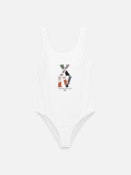 Römisch XIV Limited Edition 14 Jahre Geburtstag - Frauen Badeanzug - Weiß
