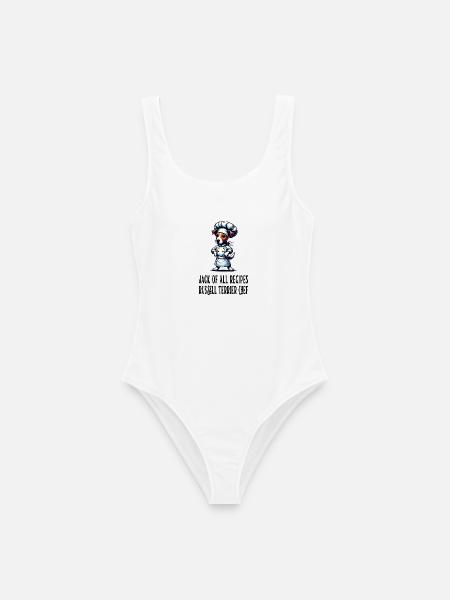 Jack Russell Terrier Koch - Frauen Badeanzug - Weiß