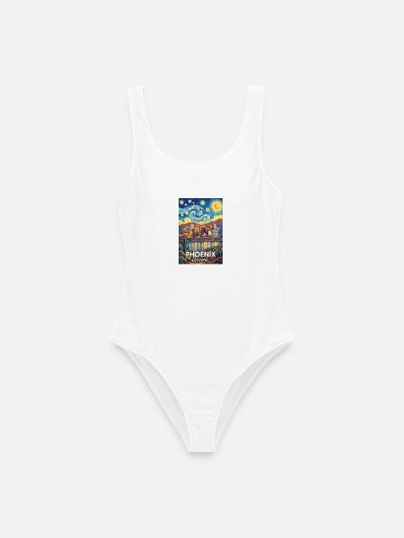 Phoenix, Arizona - Frauen Badeanzug - Weiß