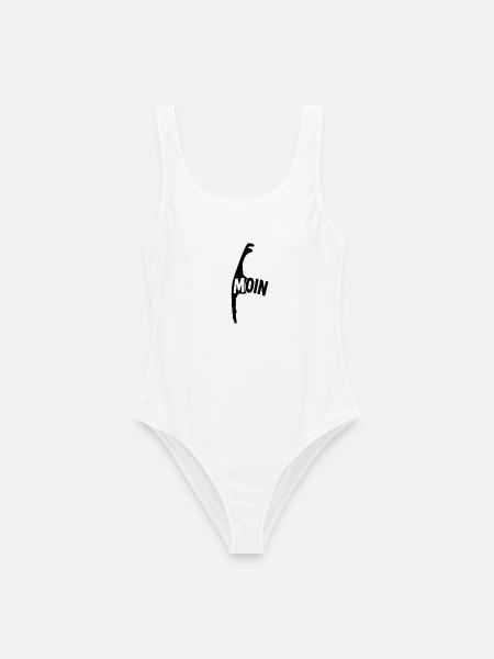 MOIN Silhouette Küstenlook sylt - Frauen Badeanzug - Weiß