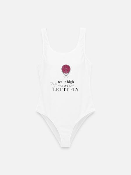 Golf Lifestyle - Frauen Badeanzug - Weiß