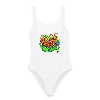 Millipede Sneakers - Women's Swimsuit - white - Front - AI Model Female 172 dark (172cm)