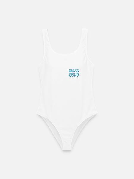 Bassd scho - Frauen Badeanzug - Weiß