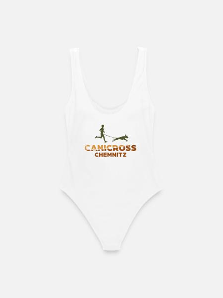 Canicross Chemnitz - Frauen Badeanzug - Weiß
