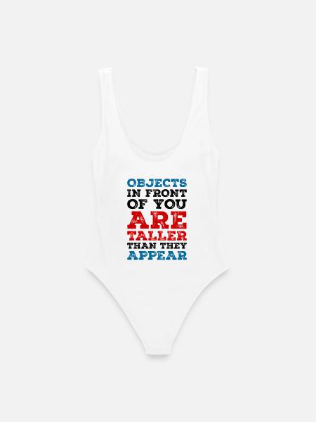 Tall Distraction – Concert Tee - Women's Swimsuit - white