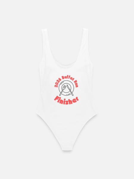 FINISHER - Frauen Badeanzug - Weiß