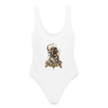 Capture all your dreams and make them come true - Women's Swimsuit - white - Back - AI Model Female 172 dark (172cm)