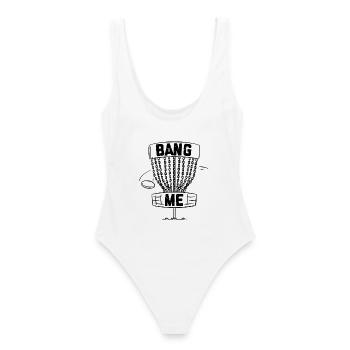 Disc Golf - Maillot de bain femme - blanc - Dos - AI Model Female 172 dark (172cm)