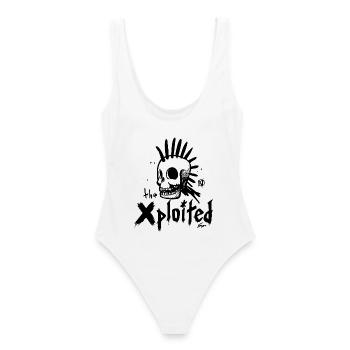 Xploited_1 - Maillot de bain femme - blanc - Dos - AI Model Female 172 dark (172cm)