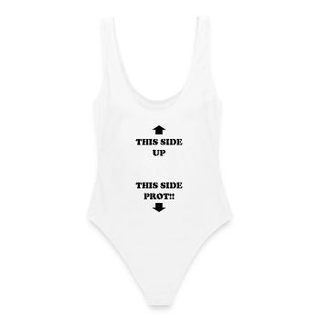 Sans aucune hypocrisie - Maillot de bain femme - blanc - Dos - AI Model Female 172 dark (172cm)