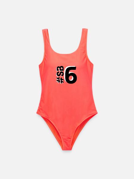 SB6 - Maillot de bain femme - corail