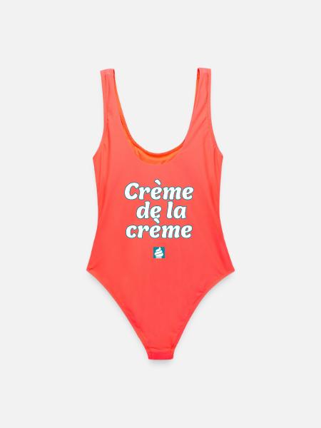 Crème de la Crème – Das Beste - Frauen Badeanzug - Korallenrot