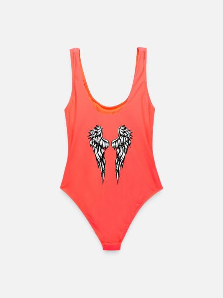 Comic Angel - Maillot de bain femme - corail